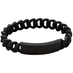 Marc by Marc Jacobs Black Braided Bracelet-Retail $28